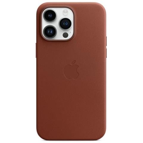 Mppq3zm / a Iphone 14 Pro Max Cover Magsafe In Pelle Terra D'ombra - Foto 3