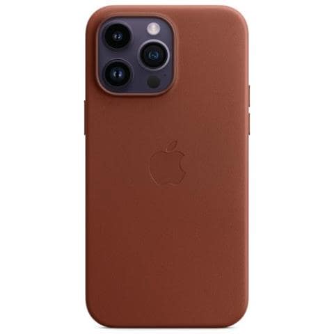 Mppq3zm / a Iphone 14 Pro Max Cover Magsafe In Pelle Terra D'ombra - Foto 1