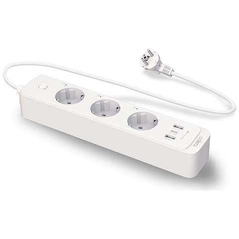 Tapo P300 3 presa (e) AC Type F (CEE 7/4) 1,5 m 3 2300 W Bianco - Foto 1