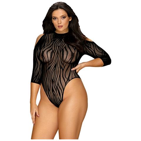 Body In Pizzo B130 Nero - Foto 1