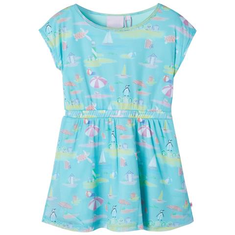 Abito Da Bambina Acqua Chiaro 128 - Foto 1