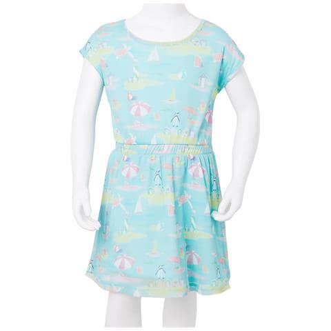 Abito Da Bambina Acqua Chiaro 128 - Foto 8