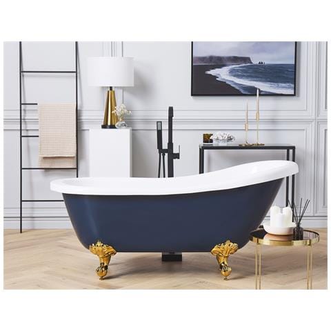 Vasca Da Bagno Freestanding Cayman 153 X 77 Cm Blu - Foto 1