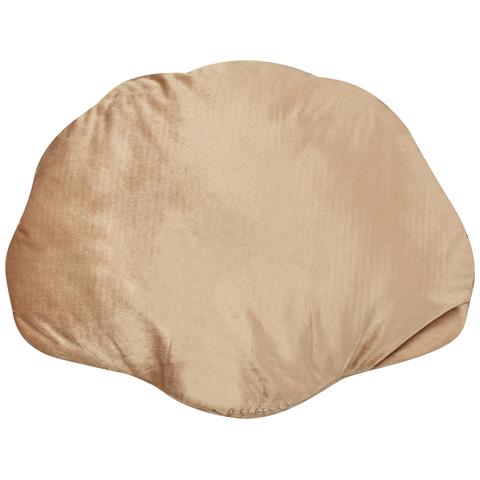 Cuscino Decorativo Consolida Velluto Tinta Unita Beige Sabbia - Foto 5