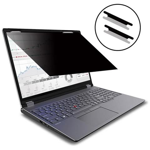 GLBF16344215 schermo anti-riflesso 40,6 cm (16") Computer portatile Filtro per la privacy senza bordi per display - Foto 1