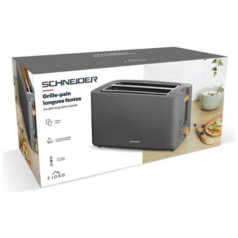 SCTON2LG tostapane 6 4 fetta /e 1550 W Grigio - Foto 6