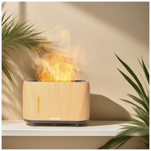 Umidificatore Essence Diffusore di Aromi Effetto Fiamma Ultra Silenzioso 7 Colori Capacità 240 ml - Foto 2
