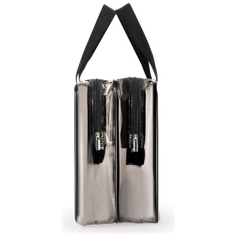 Borsa Portaoggetti In Pvc Black - Foto 2