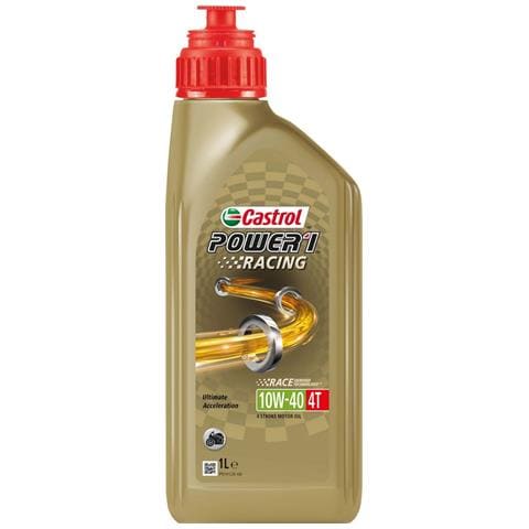 Olio Lubrificante Moto Power 1 Racing 4 Tempi 10w40 1l Oil - Foto 1