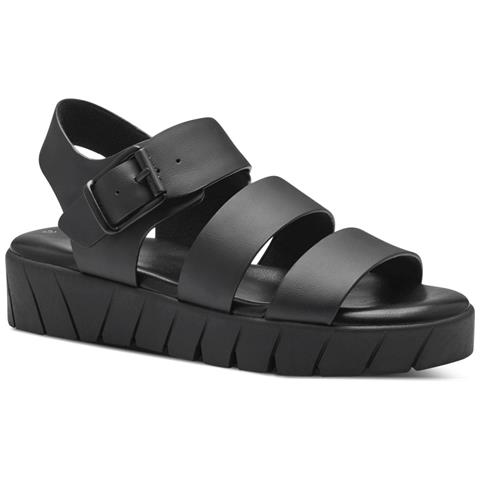 Black Casual Open Sandals Sandali Sintetico E Tessile Scarpe Donna Nero Eu 37, 5-28710-42 001 - Foto 1