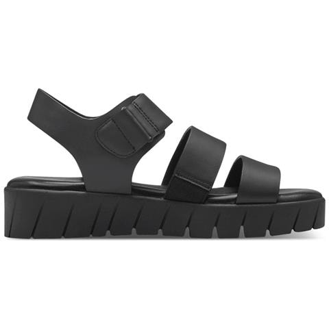 Black Casual Open Sandals Sandali Sintetico E Tessile Scarpe Donna Nero Eu 37, 5-28710-42 001 - Foto 3