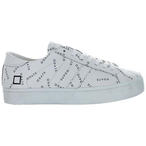 Mezze Scarpe Da Uomo In Pelle Bianca Con Logo Hill Double Fantasy 43 - Foto 3