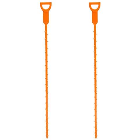 Efficace Detergente Per Scarichi Per Lavandini E Scarichi Dei Capelli - 52 Cm 2 Pack - Foto 1