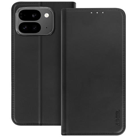 Custodia A Libro Per Google Pixel 9 Pro Fold Blocco Rfid, Nero - Foto 2