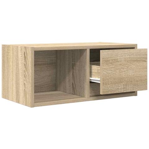 Mobile Porta TV Rovere Sonoma 60x31x25,5 cm Legno Multistrato - Foto 2