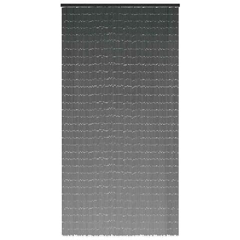 Tenda Antimosche Per Porte Grigio Scuro 100x220 Cm Bambù - Foto 3