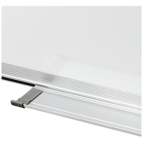 Lusso Casadino -  Lavagna Magnetica Bianca Cancellabile A Secco 50x35 Cm Acciaio - Foto 8