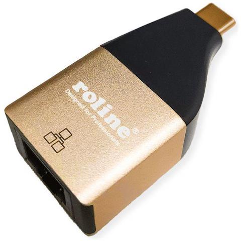 ADATTATORE USB 3.2 C-RJ45 M /F USB 3.2 GEN 2 - Foto 1