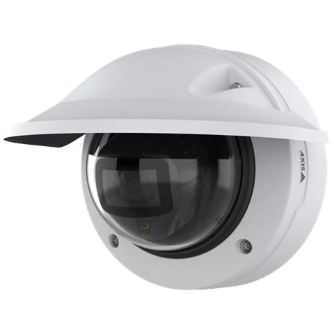 Telecamera Cupola P3278-LVE IP Interno Esterno Soffitto Muro Nero Bianco - Foto 1