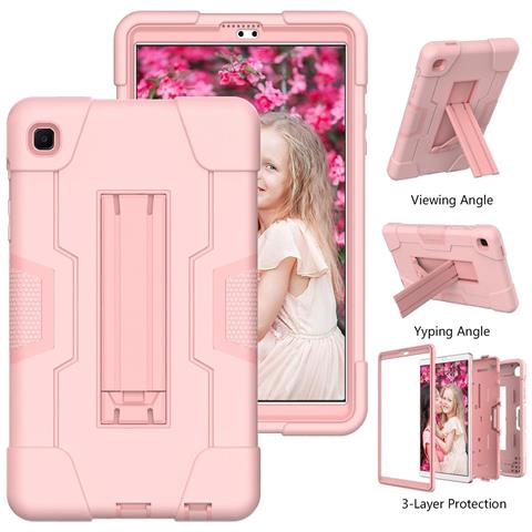 Custodia Per Samsung Galaxy Tab A 8.4"" Resistente Con Supporto Rosa - Foto 2