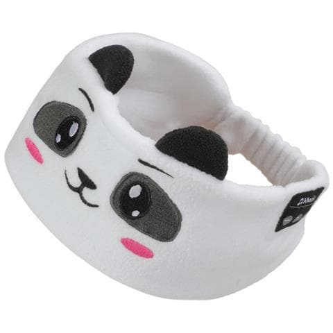Cuffie Bluetooth Con Archetto Design Animali - Cuffie Per Dormire In Pile Bianco White - Foto 2