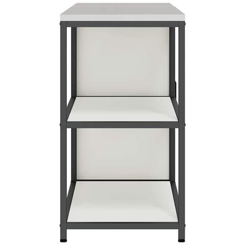 Set di Stoccaggio per Cucina 2 pcs Bianco 150 x 50 x 92 cm - Foto 9