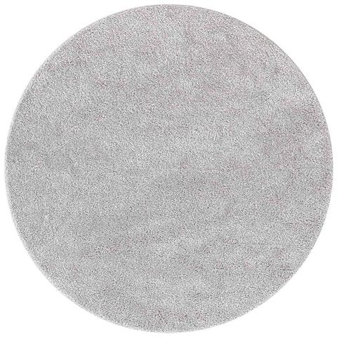Tappeto Grigio 90 x 90 cm Polipropilene - Foto 1