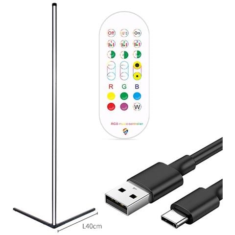 Lampada Da Parete Angolare A Led Bluetooth (confezione Da 2) Con Controllo Tramite App E Telecomando - Foto 1
