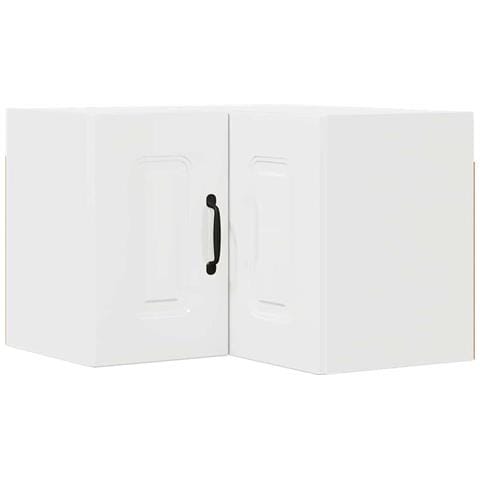 Pensile cucina Bianco Lucido 57 x 57 x 40 cm Legno multistrato - Foto 1