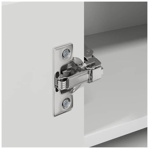 Pensile cucina Bianco Lucido 57 x 57 x 40 cm Legno multistrato - Foto 9