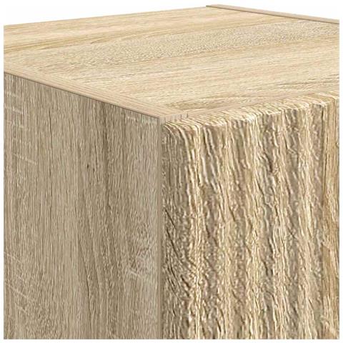 Mobile TV da parete Sonoma 30 x 31 x 60 cm Legno multistrato - Foto 9