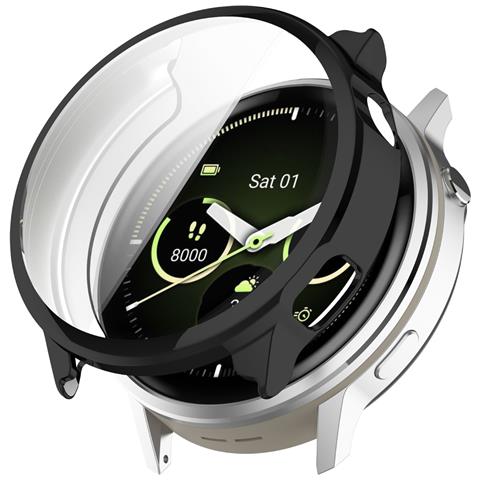 Custodia Protettiva Completa In Tpu Compatibile Con Garmin Venu 4 (41/45mm) Black 41 Mm - Foto 6