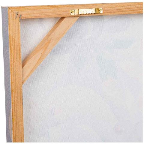 Quadro Dipinto A Mano Con Rilievo Multicolore 80x80x3h Cm - Foto 8