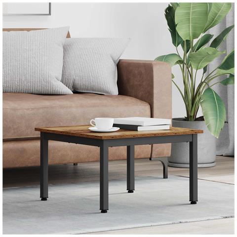 Tavolino da salotto Legno vecchio 60 x 60 x 36 cm - Foto 2