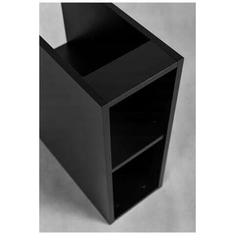 | Libreria 20 CM - nero opaco - scaffale, mobile bagno, mensola a muro - Foto 2
