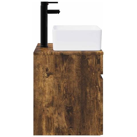 Mobile lavabo da parete Rovere Fumo 49 x 41 x 63 cm - Foto 2