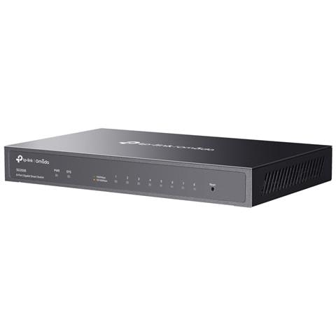 Omada SG2008 switch di rete Gestito L2/L2+ Gigabit Ethernet (10/100/1000) Nero - Foto 5