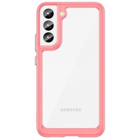 Samsung Galaxy S22 + (s22 Plus) Custodia Rigida Con Cornice Gelida, Rossa - Foto 7