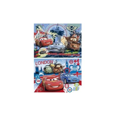 Puzzle Cars 2 2x20 pz 26.8 x 18 cm 24699 - Foto 1