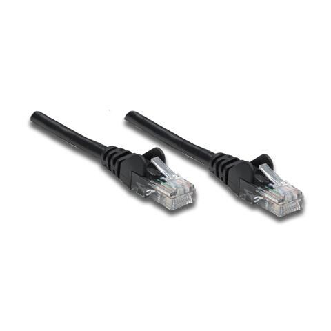 ICOC U5EB-001-BK - Cavo di rete Patch in Rame Cat. 5e Nero UTP 0,15 mt - Foto 1