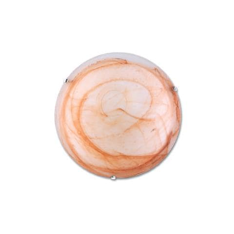 Plafoniera Duna Tabacco, Ganci Brunito, 60w, Ø30 Cm - Foto 1