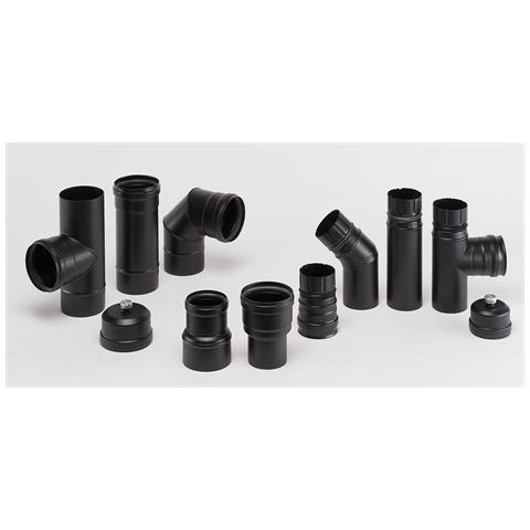 Rosone diametro 16 cm in acciaio nero opaco spessore 2 mm - Foto 2