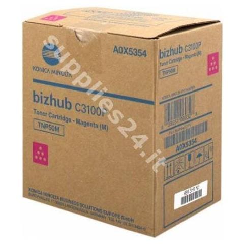 toner konicaminolta tnp-50m magenta per bizhub c3100p - Foto 1