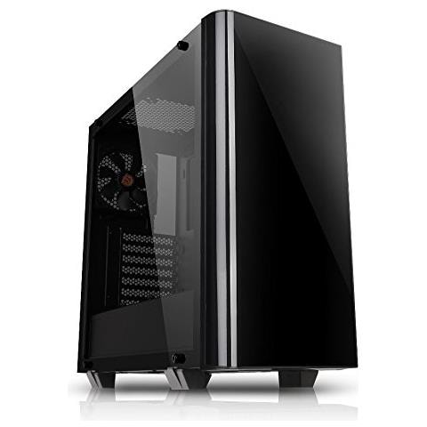 Case View 21 Tempered Glass Edition Middle Tower ATX / Micro-ATX / Mini-ITX 2 Porte USB 3.0 (Finestrato) - Foto 1