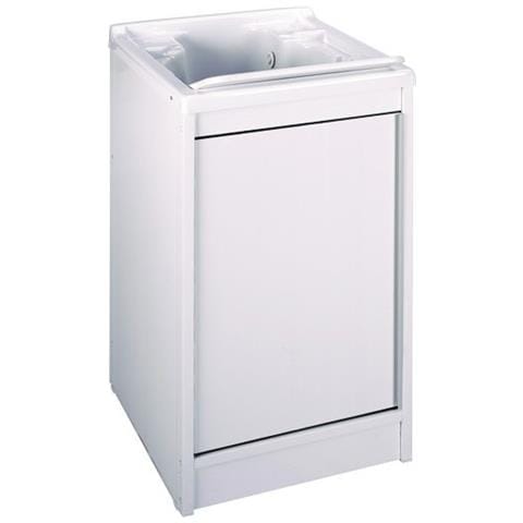 Mobile Lavatoio Bianco In Pvc Cm45x50x84h - Foto 1