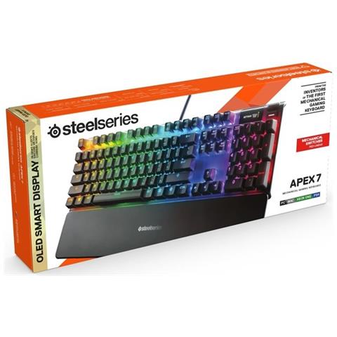Apex 7 Mechanische Gaming-tastatur Roter Schalter - Foto 1