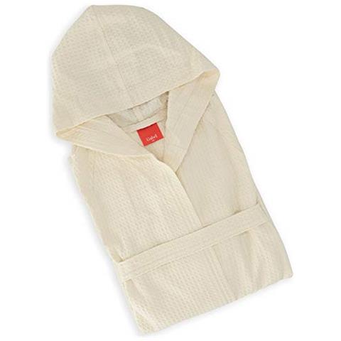 Gabel Golf Accappatoio Con Cappuccio, Cotone, Beige, Small - Foto 1