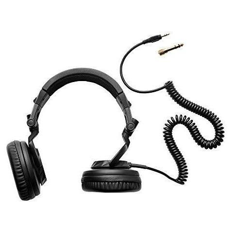 Hdp Dj45 Cuffie Closed-back Per I Dj. Pieghevole Con Incernieramento Auricolari E Un Cavo 66 Piedi 2 Metri. Design Chiuso Tiene Fuori I Suoni Esterni. Uscita Audio Potente 60-ohm - Foto 1