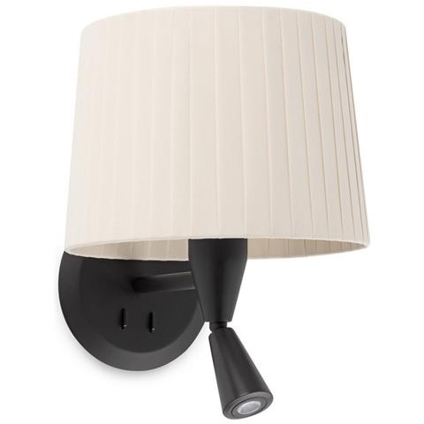 Lampada Da Lettura Lampada Da Parete Nera, E27 - Foto 1