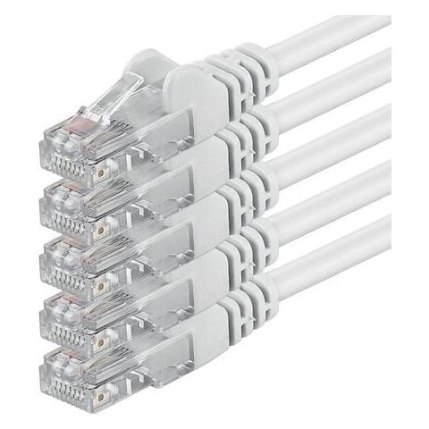 0.5m Cat6 UTP, 0,5m, Cat6, U / UTP (UTP)  - Foto 1
